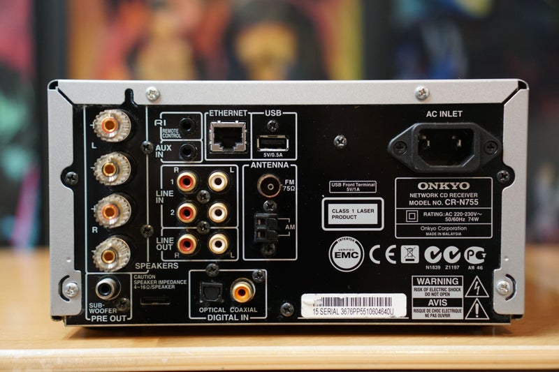 Onkyo CR-N755 High-End Network Receiver & Amplifier with CD Player - Serviced! Carousel 6