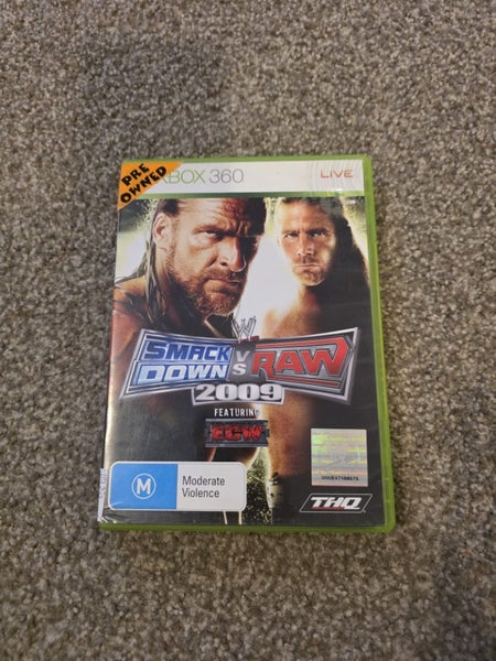 WWE Smackdown Vs Raw 2009 Featuring ECW Xbox 360 Carousel 1