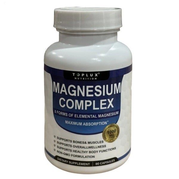 Magnesium Glycinate complex 1000mg - 90 Capsules Carousel 1