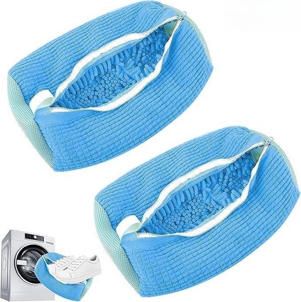2pcs Laundry Shoes Washing Bag for Washing Machine Sneaker Mesh Wash Cleaning... Carousel 14