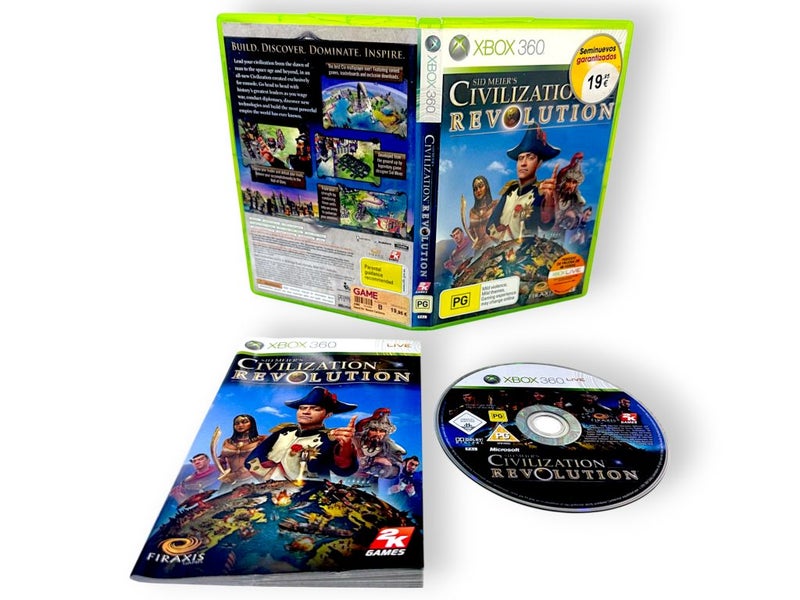 Sid Meier s Civilization Revolution (Xbox 360) *EXCELLENT & COMPLETE* Carousel 1