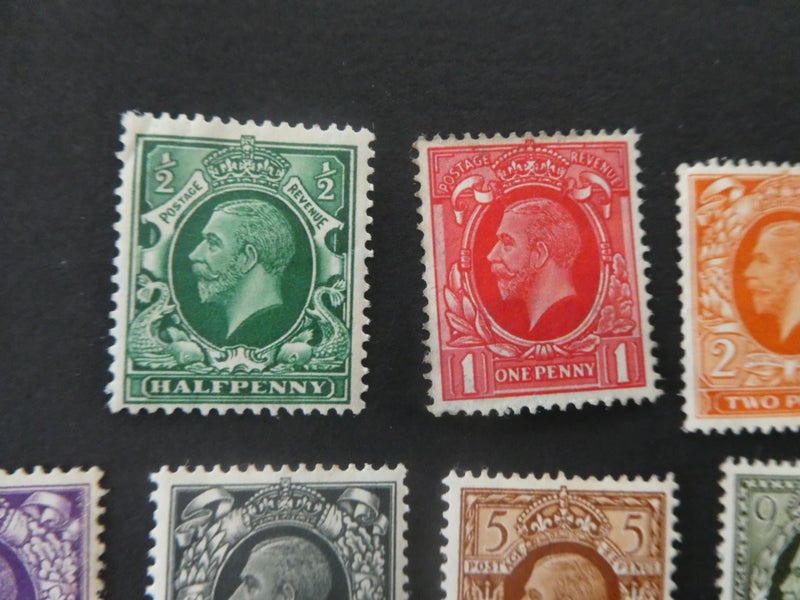 Mint Britain KGV stamps-$1res Carousel 2