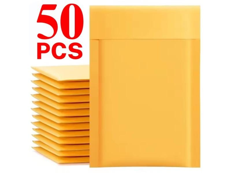 Kraft Self-Sealing Bubble Mailers For Storage Packaging Carousel 1