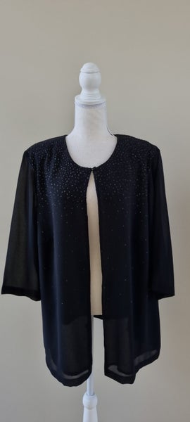 Eve Hunter Black Evening Jacket size 22 Stylebubble Carousel 1