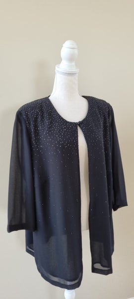 Eve Hunter Black Evening Jacket size 22 Stylebubble Carousel 2
