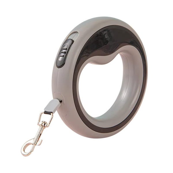 Heavy Duty Retractable Dog Leash With One-Handed Brake Lock Carousel 1