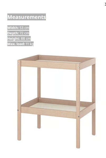 Ikea changing table431077659552010243
