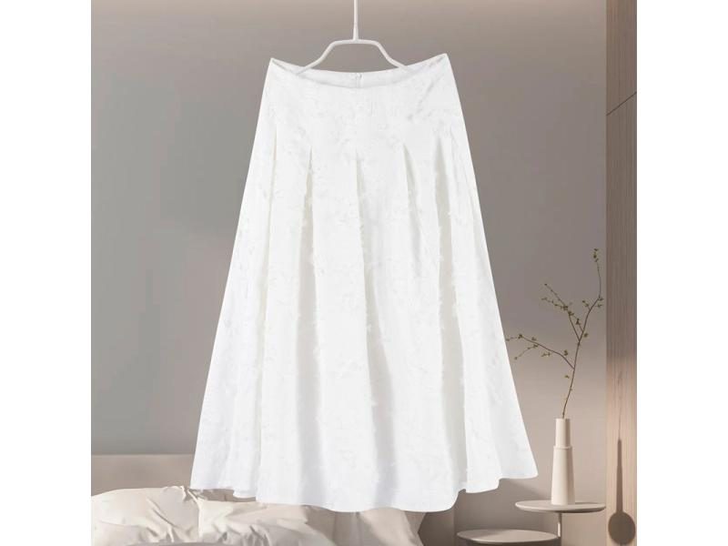 Women's Tassel Shirt A-line Long Skirt Set Full Sleeve Carousel 1