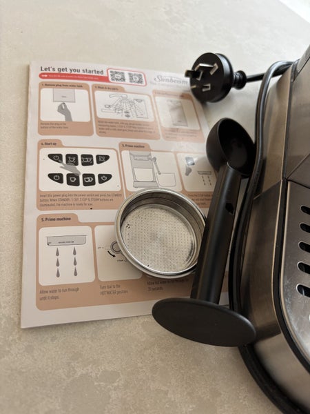 SUNBEAM COMPACT BARISTA EXPRESSO COFFEE MACHINE - $1 RESERVE Carousel 4