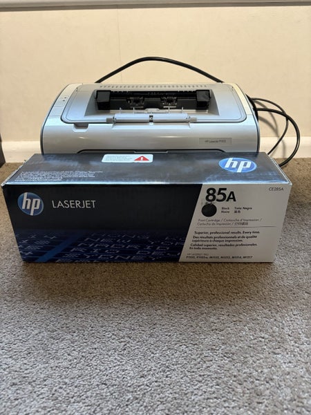 HP Laser Jet Toner Cartridge 85A with Free printer Carousel 1