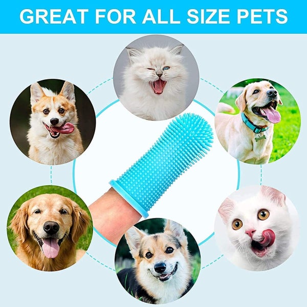 Dog Toothbrush for Dog Teeth Cleaning Dog Finger Toothbrush Dog Tooth Brushin Carousel 5