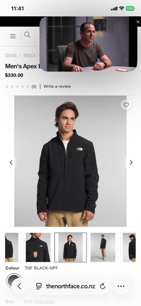 RRP$330 THE NORTH FACE Men’s Apex Bionic XXL jacket NEW UNWORN!! Carousel 1
