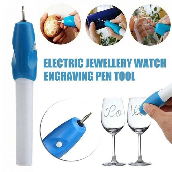 Electric Engraving Pen Tip Engrave Carve for Steel Jewellery Metal Glass Carving Carousel 2