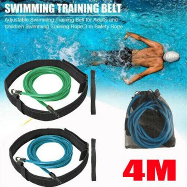 4M/3M Swim Trainer Belt Swimming Resistance Tether Leash Pool Training Harness Carousel 2