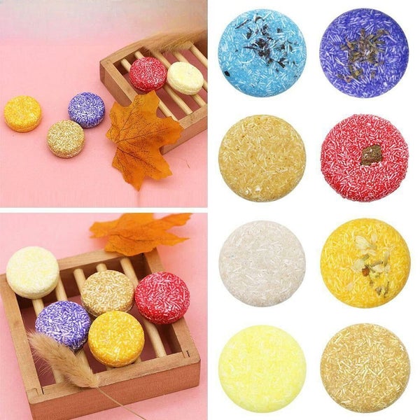 Organic Shampoo Bars Soap Natural Solid Handmade Soap for Dry Damaged Hair Gift Carousel 1
