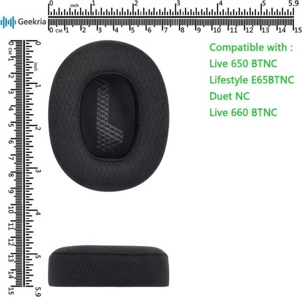 For JBL Live 660NC Live 650BTNC Ear Pad Replacement Headphone NC Earpad Cushion Carousel 7