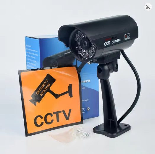 Eleopard Fake Camera Dummy Waterproof Security CCTV Surveillance Camera With Fla Carousel 2