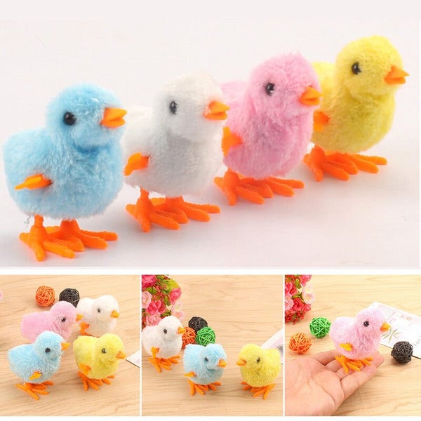 5PCS Plush Toy Doll Stuffed Chick For Kids Gift Hopping Fun Stuffed Doll Toys Carousel 1