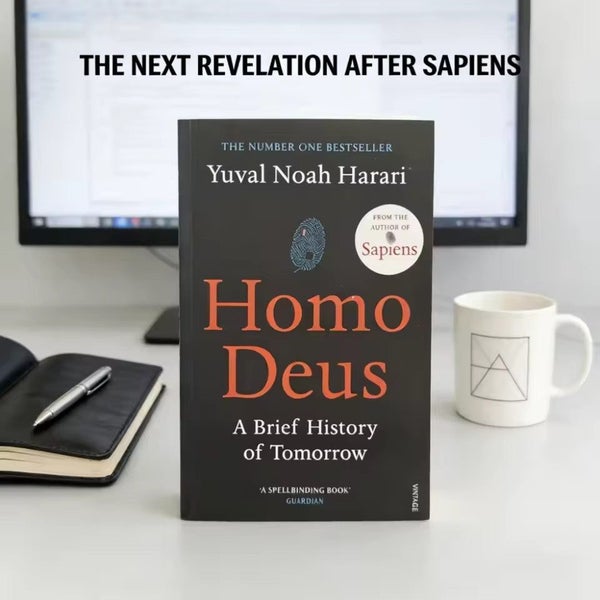 Homo Deus: A Brief History of Tomorrow by Yuval Noah Harari - Paperback Carousel 2