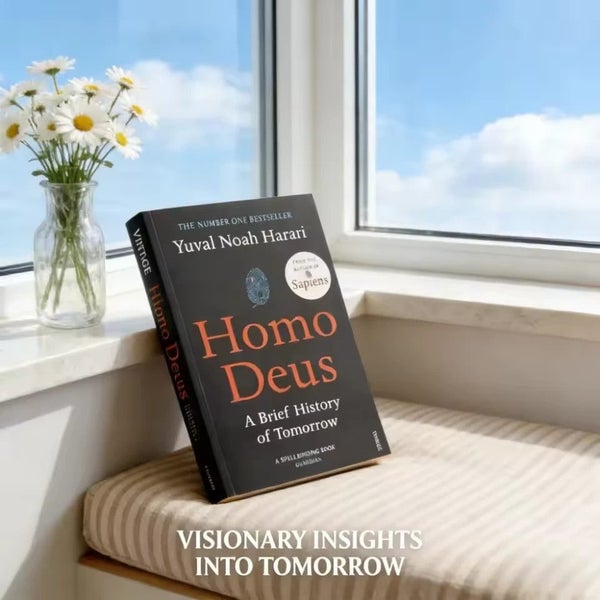 Homo Deus: A Brief History of Tomorrow by Yuval Noah Harari - Paperback Carousel 4