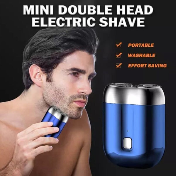 Mini-Shave For Men Electric Shaver Pocket Waterproof Rechargeable Razor Portable Carousel 2