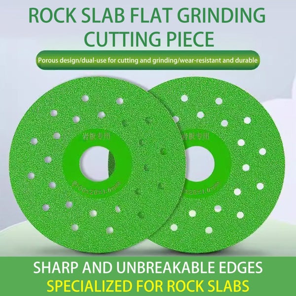 5pcs Steel Rock Slab Grinding Disc 100mm Diameter Glass Cutting Blade for Marble Carousel 2