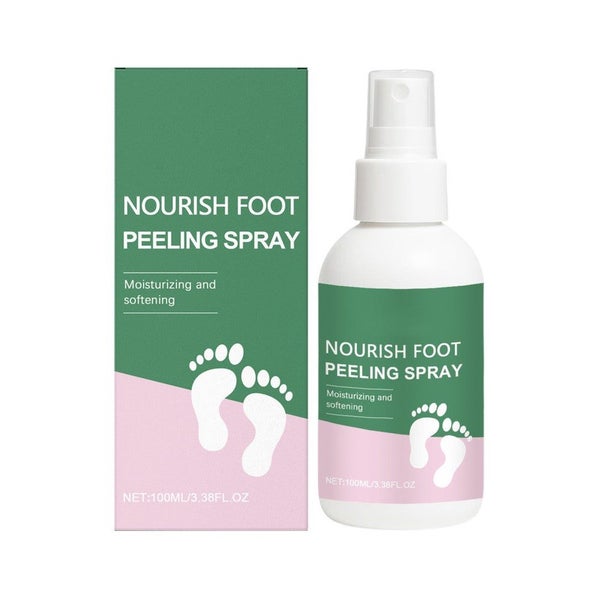 2Pcs 100ml Instant Peeling Foot Spray Remove Dead Skin Callus Remover Spray Carousel 1