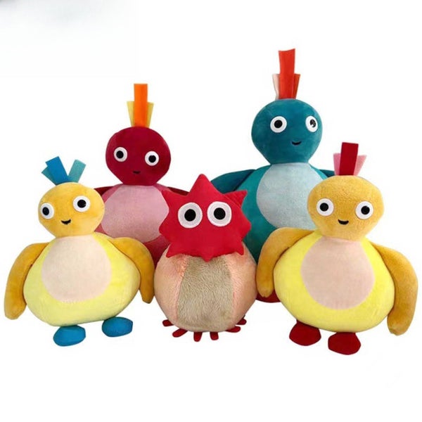 New Twirlywoos Chickedy Chick Peekaboo Plush Toy Doll 17-26cm Gifts Carousel 1