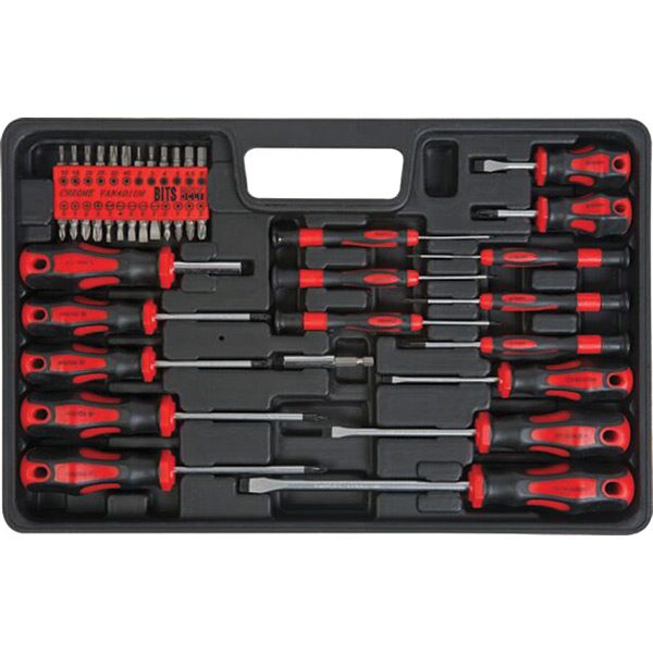 ProEquip 42pc Screwdriver & Bits Set Carousel 1