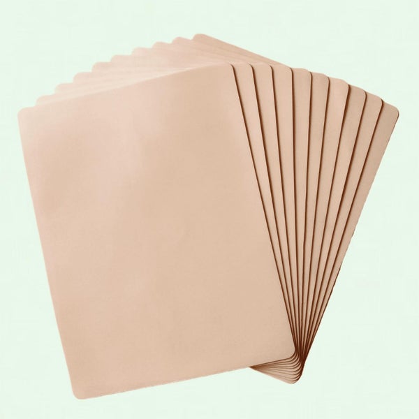 10 Sheets Tattoo Skin Practice, 8x6 Inch Realistic Double-Sided Tattoo Suppli