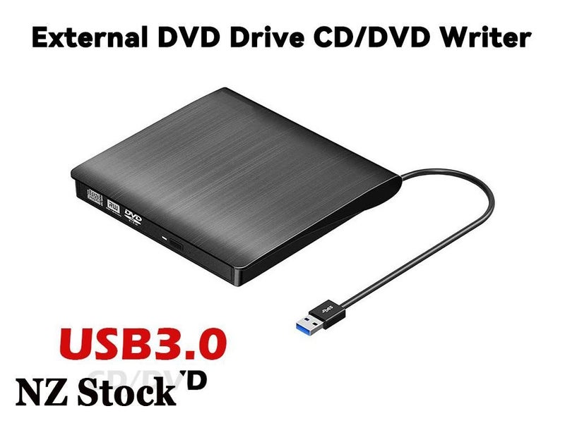USB 3.0 External DVD/CD Reader Drive CD Player NZ Clearance Carousel 1
