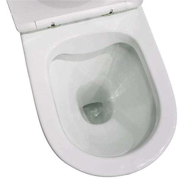 Vogue Vita Comfort Height Rimless Toilet Suite Carousel 5