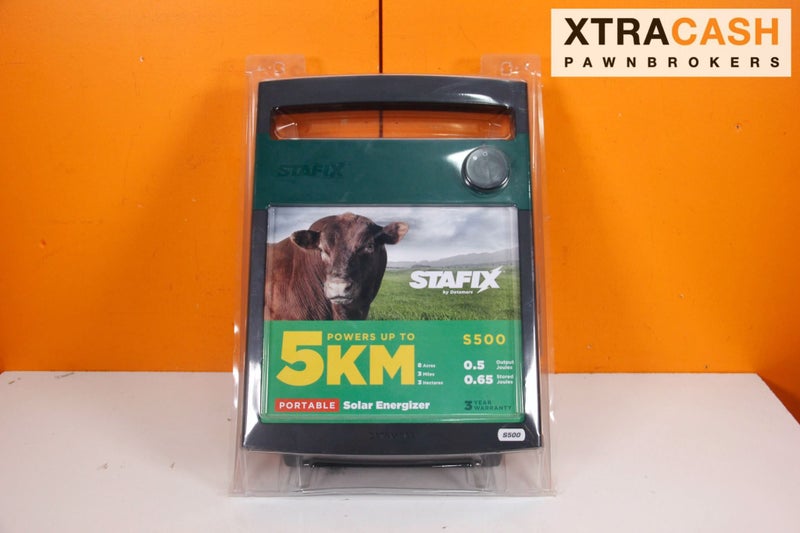 Stafix S500 Portable Solar Energizer Carousel 1