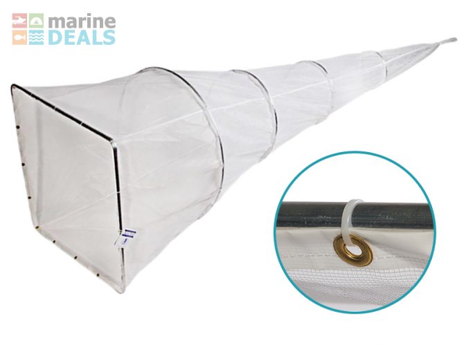 Nacsan Southland Sock Whitebait Net 5 Ring Carousel 6