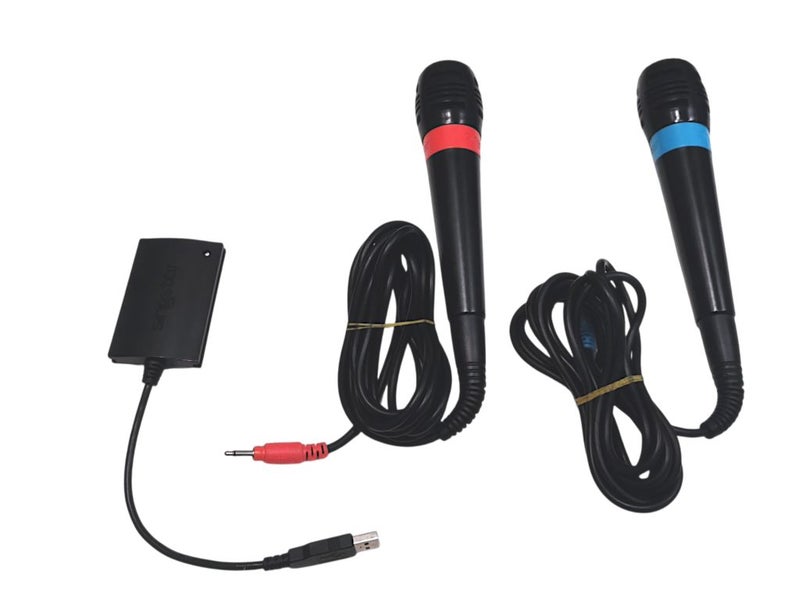 SONY PlayStation SINGSTAR Microphones! (PS2/ PS3/ PS4) Carousel 1