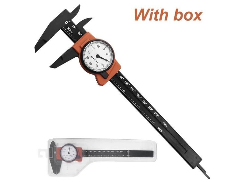 1PC High Precision Plastic Dial Caliper 0-150MM Carousel 1