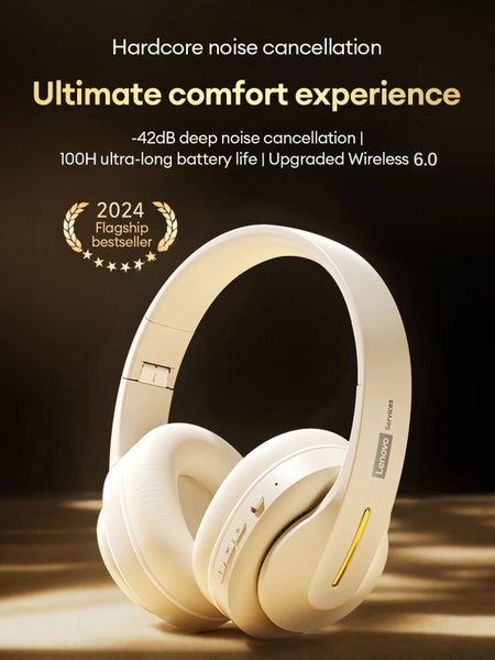 Lenovo LES-107 Wireless Gaming Headset – Bluetooth, 26hr Battery Carousel 1