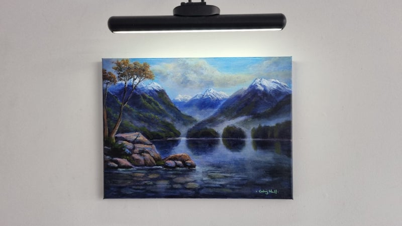Fiordland View - Landscape Painting with Afterpay - Caley Hall Carousel 1