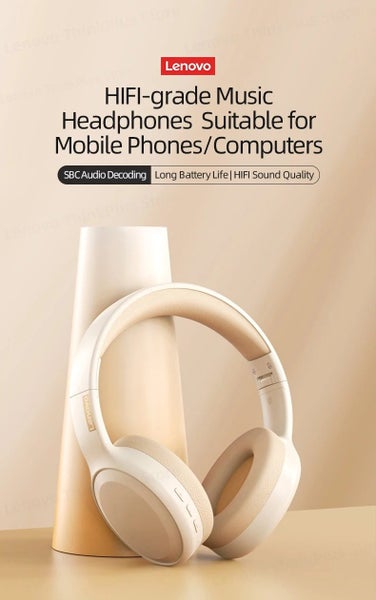 Lenovo TH30 Wireless Bluetooth 5.0 Headphones Foldable Headset Carousel 1