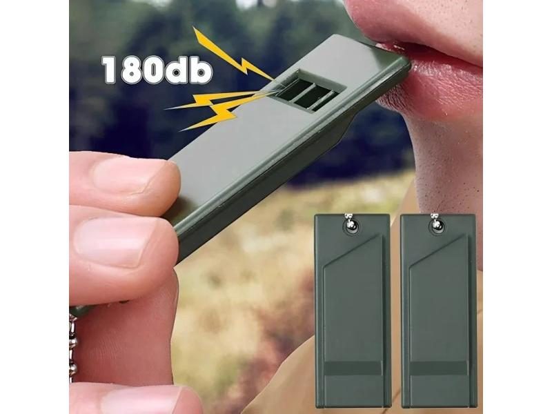 3 Frequency High Decibel Portable Outdoor Emergency Whistle Carousel 1