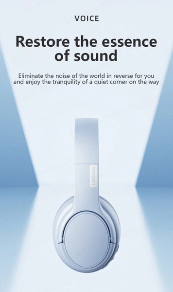 Lenovo TH20 Wireless Bluetooth 5.3 Headphones - Foldable Sport Design Carousel 11