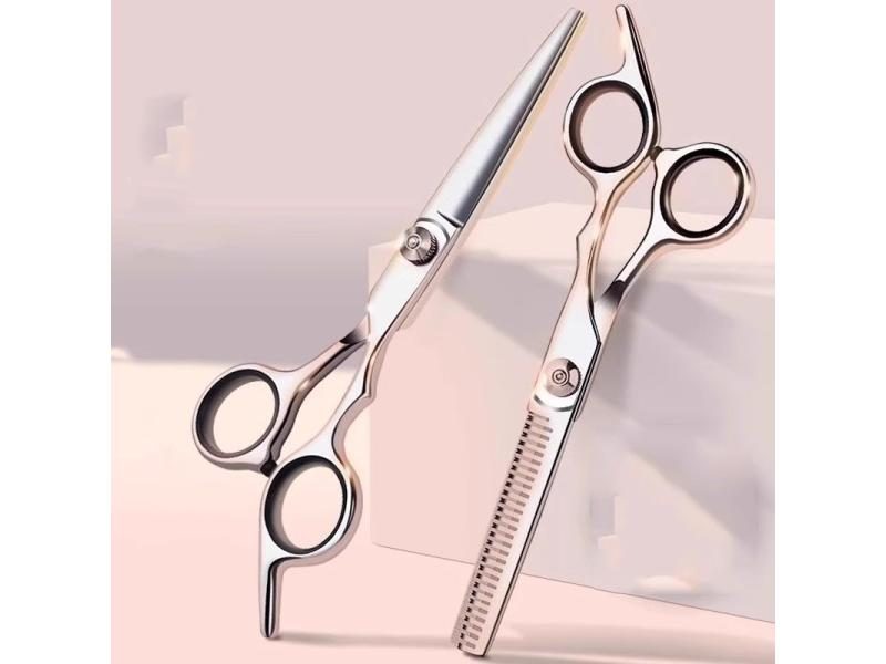 Professional Stainless Steel Hairdressing Scissors Thinning Barber Shear Carousel 2