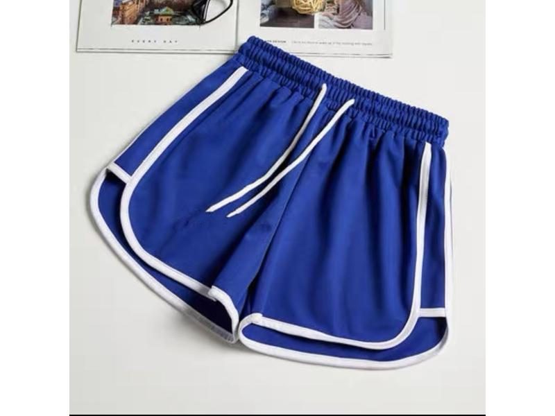Women Mid-Waist Loose Wide Leg Yoga Shorts Carousel 1