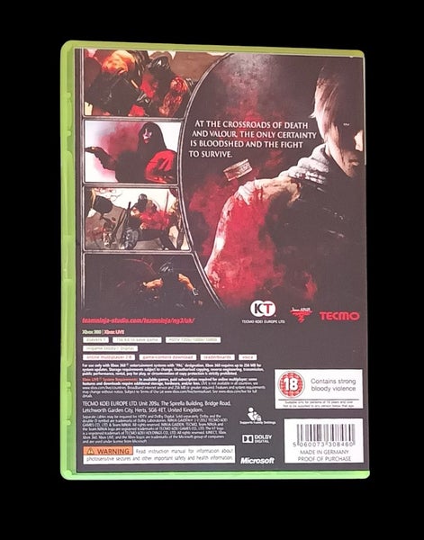 Ninja Gaiden 3 Xbox 360 *mint*complete Carousel 3