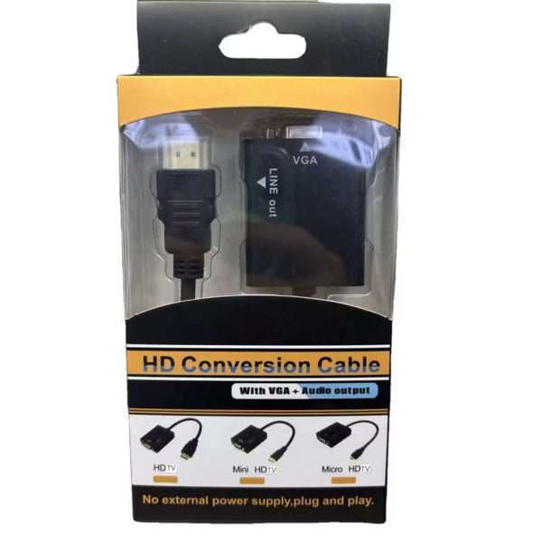 HDMI to VGA Adapter 1080P with Audio | NZ Stock Fast Shipping Carousel 4