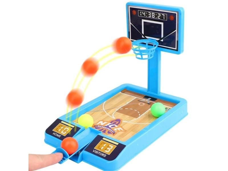 Kids Desktop Finger Basketball Game Interactive Educational Toy Carousel 1