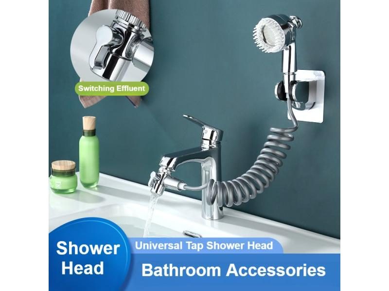 Pressurized Shower Head Kit For Washbasin Faucet Carousel 1