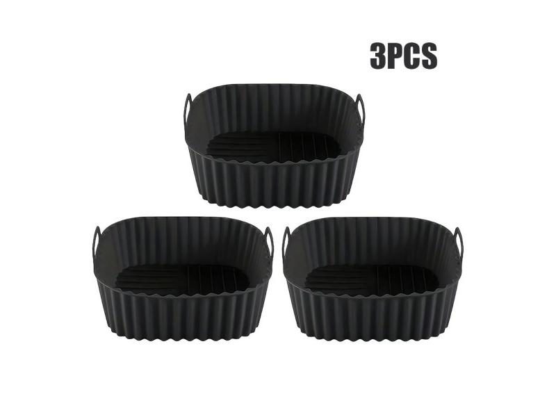Reusable Non-Stick Silicone Air Fryer Liners For Healthy Cooking Carousel 1