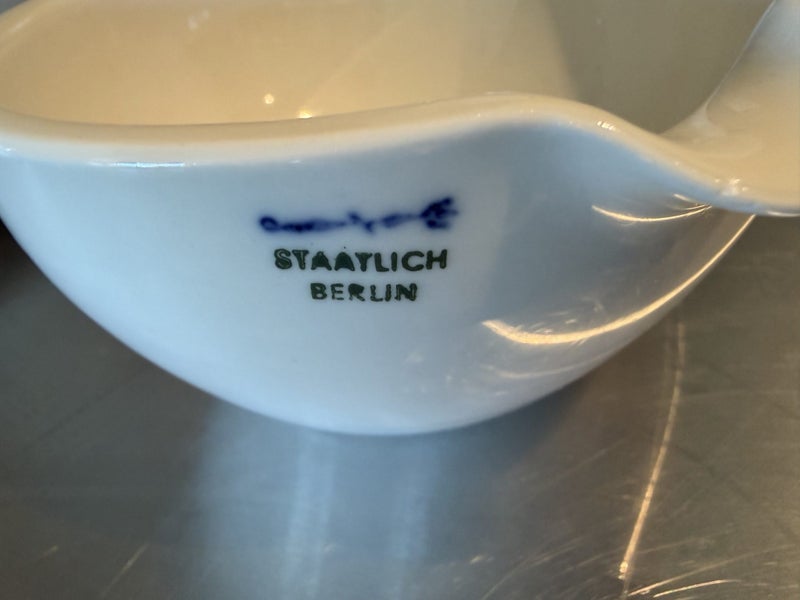 A lovely little heavy white PESTLE, made in Germany Carousel 3