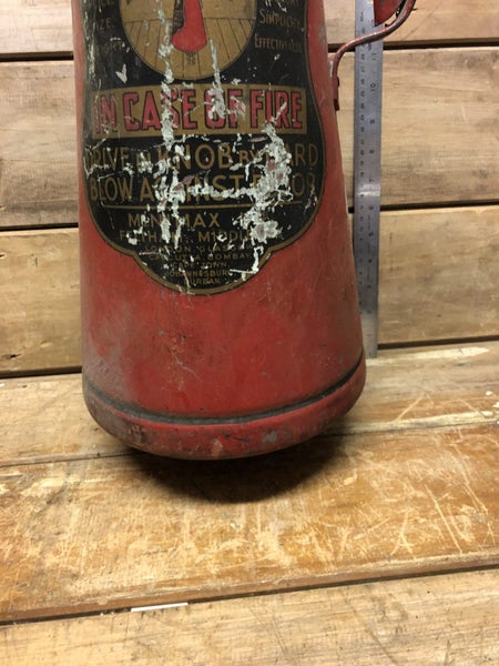Vintage Minimax Fire Extinguisher - $1 RESERVE Carousel 6